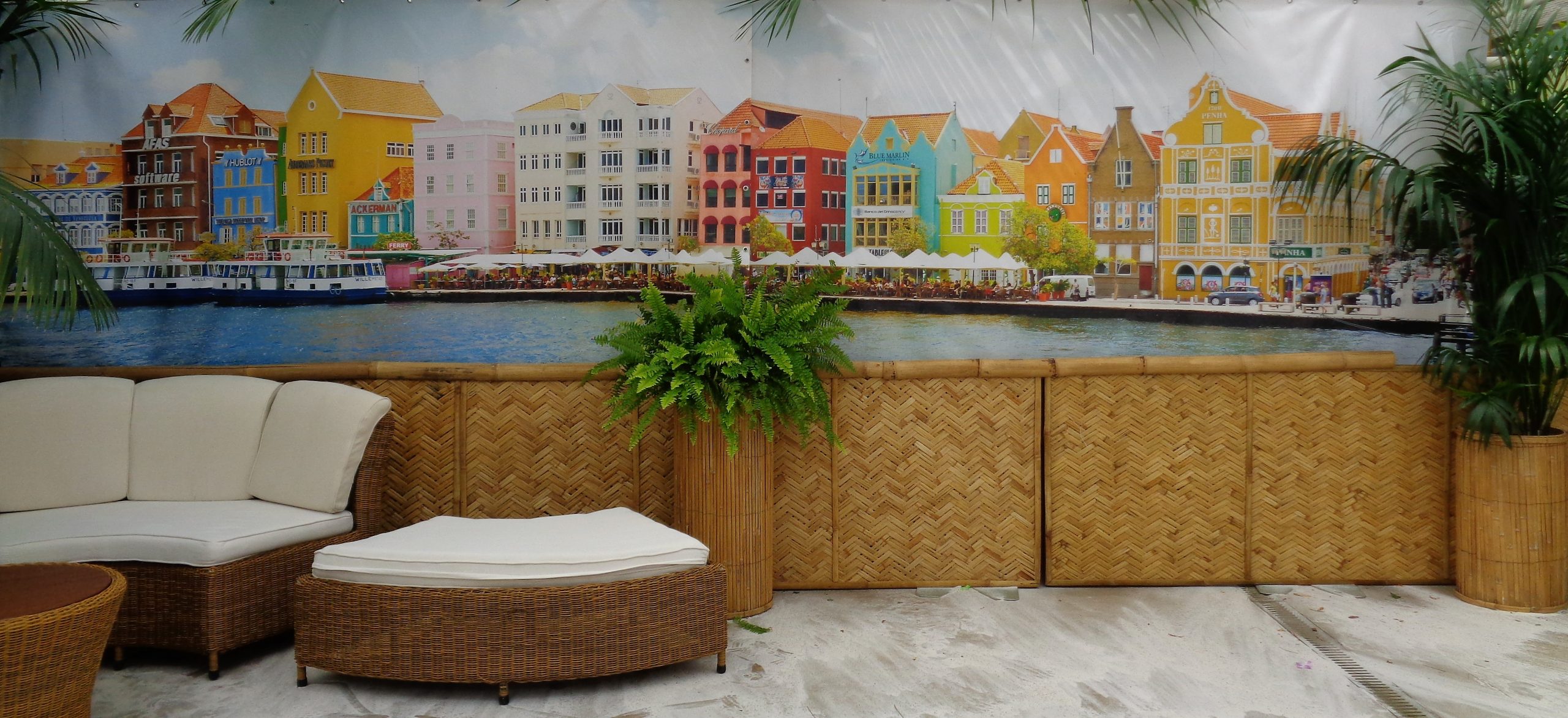 Foto van Decordoek Willemstad (2 delen) prijs per deel