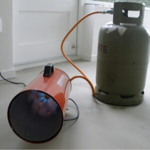 Foto van Heteluchtkanon met thermostaat 50 kW