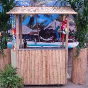 Foto van Bamboe bar met koeling 280 liter